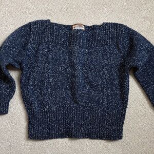 Vintage Navy Blue Sweater